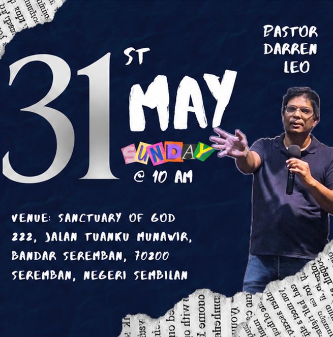 Sunday service with Pastor Darren Leo